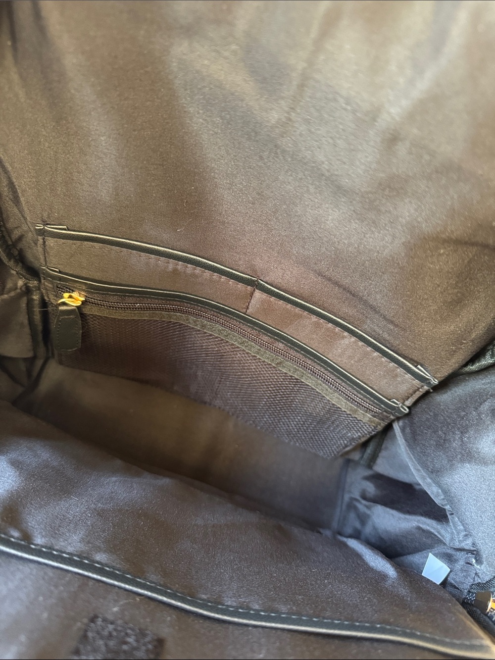 Hard Rock Cafe Black Backpack with Gold Accents - Picture 9 of 12